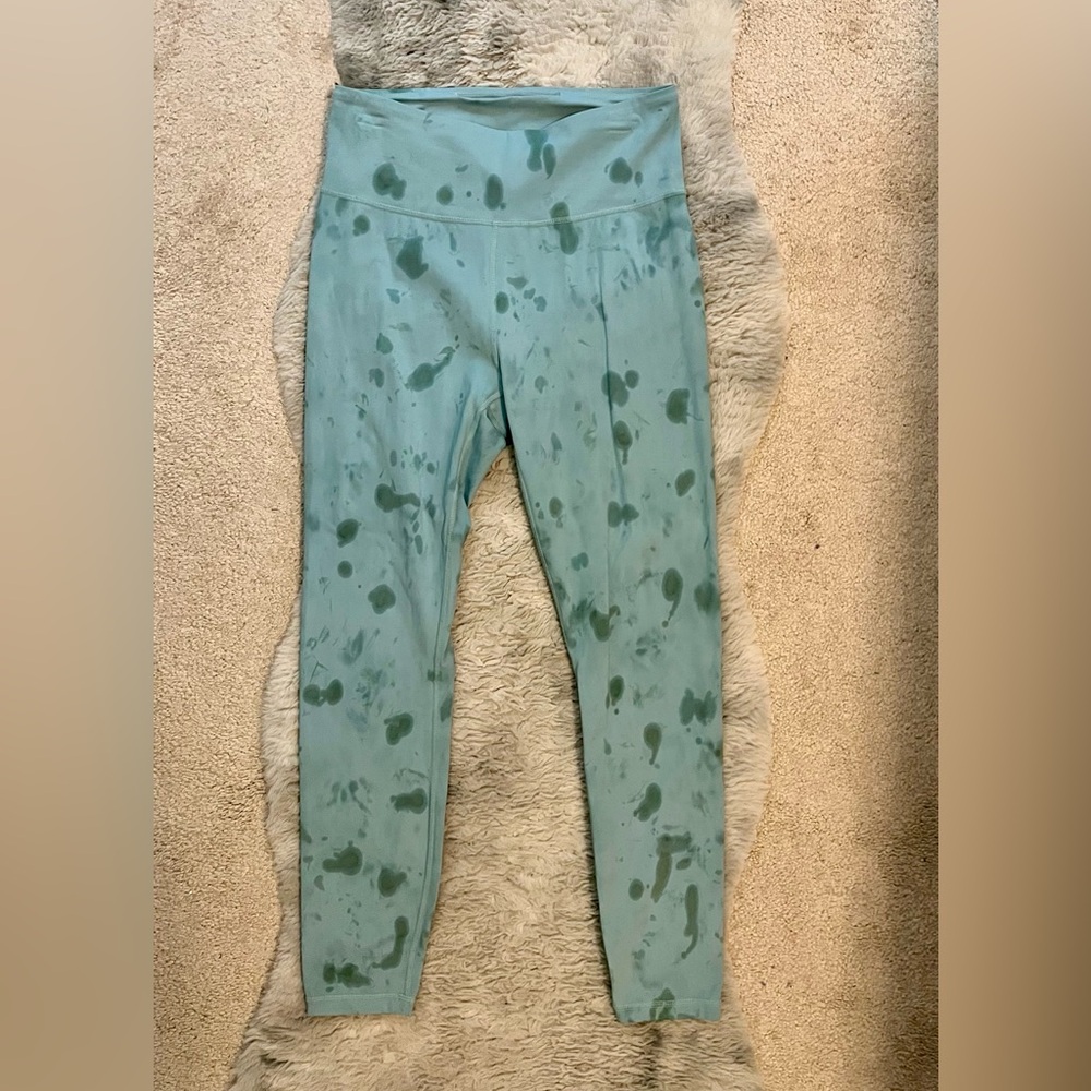 JoyLab Women’s Teal and Green Patterned Leggings